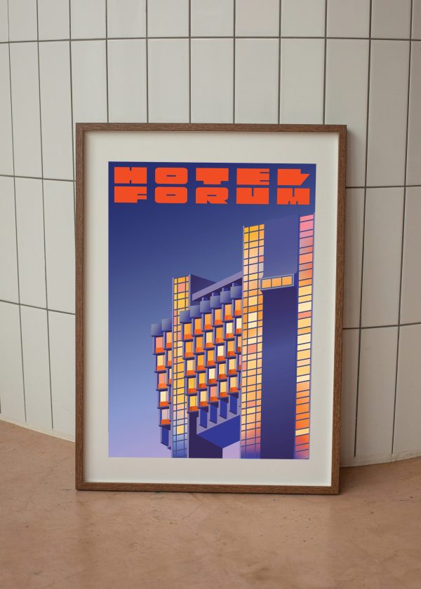 plakat hotel cracovia