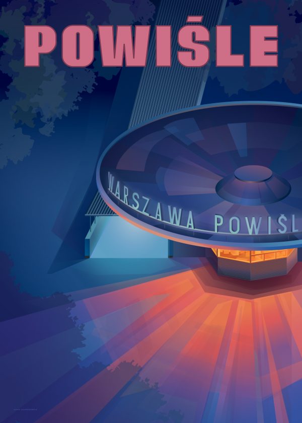 plakat warszawa powiŚle