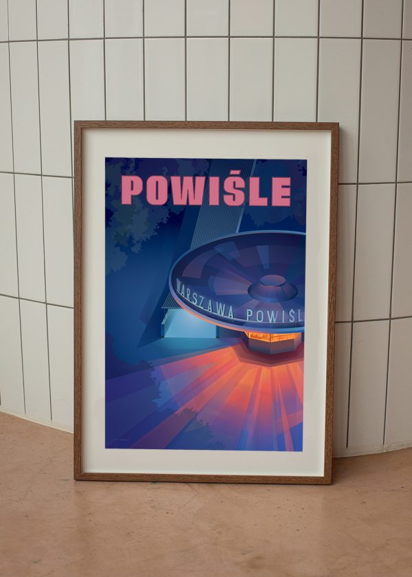plakat warszawa powiŚle